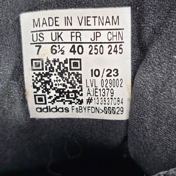 adidas Other - Adidas Samba XLG Shoes Men's 7 Black White Gum Leather Low Top Athletic Sneakers